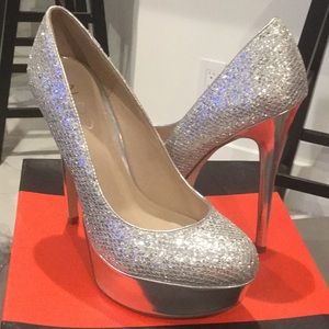 Sequin Aldo High Heels